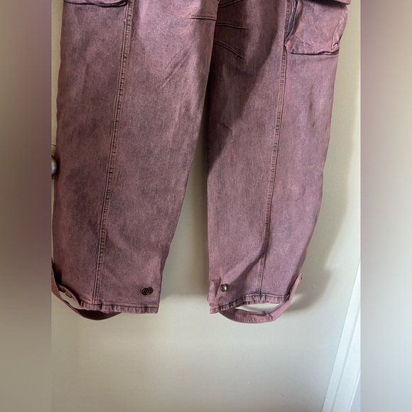AKIRA Dusty Pink Cargo Pants - Picture 7 of 7